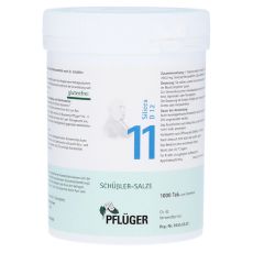 BIOCHEMIE Pflüger 11 Silicea D 12 Tabletten (PZN 06320065)