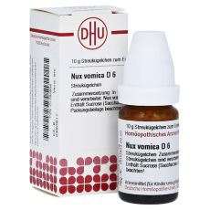 NUX VOMICA D 6 Globuli (PZN 01780856)