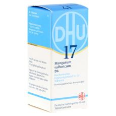 BIOCHEMIE DHU 17 Manganum sulfuricum D 6 Tabletten (PZN 00275197)