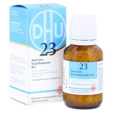 BIOCHEMIE DHU 23 Natrium bicarbonicum D 12 Tabl. (PZN 02581751)