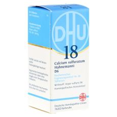 BIOCHEMIE DHU 18 Calcium sulfuratum D 6 Tabletten (PZN 00275257)