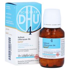 BIOCHEMIE DHU 4 Kalium chloratum D 6 Tabl.Karto (PZN 06326547)