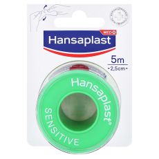Hansaplast Fixierpflaster Sensitive 2,5 cm x 5 m (PZN 04778096)