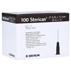 Sterican Einmal-Insulin-Kanüle 26gx1/2 0,45x12 mm (PZN 02040676)