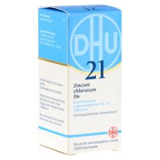 BIOCHEMIE DHU 21 Zincum chloratum D 6 Tabletten (PZN 01196270)