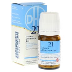 BIOCHEMIE DHU 21 Zincum chloratum D 12 Tabletten (PZN 01196301)