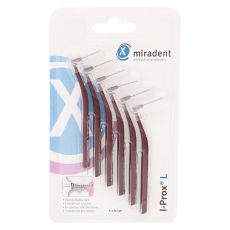 MIRADENT Interdentalbürste I-Prox L 0,8 mm bordea. (PZN 11597521)