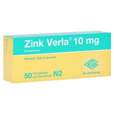Zink Verla 10mg (PZN 08912189)