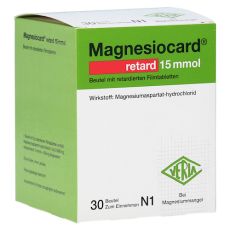 Magnesiocard retard 15 mmol (PZN 06800807)