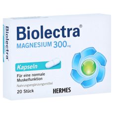 BIOLECTRA Magnesium 300 Kapseln (PZN 05561507)