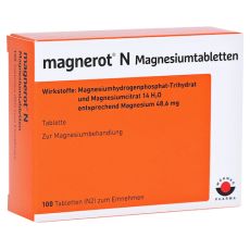 Magnerot N Magnesiumtabletten (PZN 06963343)
