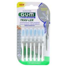 GUM TRAV-LER 2,0mm Kerze grau Interdental+6Kappen (PZN 09714362)
