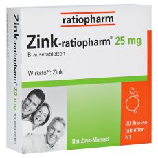 Zink-ratiopharm 25mg (PZN 00813252)