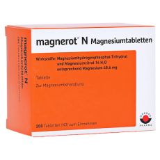 Magnerot N Magnesiumtabletten (PZN 06963366)