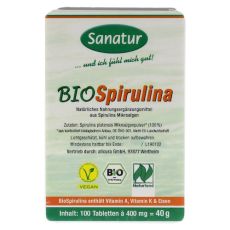 SPIRULINA BIO Tabletten (PZN 03236803)