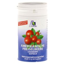 PREISELBEERE amerikanisch 400 mg Kapseln (PZN 04130389)