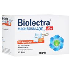 Biolectra Magnesium 400 mg ultra Trinkgranulat Orange (PZN 10914528)