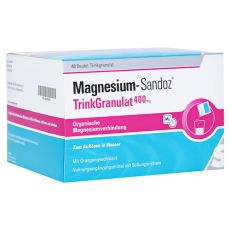 MAGNESIUM SANDOZ Trinkgranulat 400 mg Beutel (PZN 14210095)