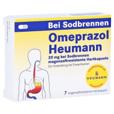 Omeprazol Heumann 20mg bei Sodbrennen (PZN 07516468)