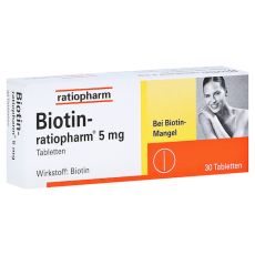 Biotin-ratiopharm 5mg (PZN 03627892)