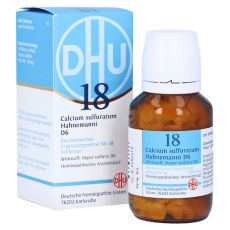 BIOCHEMIE DHU 18 Calcium sulfuratum D 6 Tabletten (PZN 02581231)