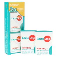 Lactostop 3.300 FCC Tabletten Klickspender Doppelpack (PZN 10941761)