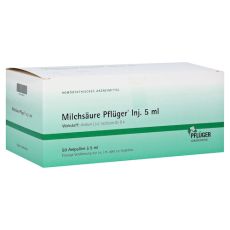 MILCHSÄURE Pflüger Injektionslösung 5 ml (PZN 01222412)