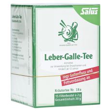 LEBER GALLE-Tee Kräutertee Nr.18a Salus Filterbtl. (PZN 06059684)