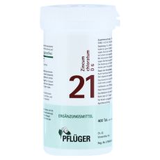 BIOCHEMIE Pflüger 21 Zincum chloratum D 6 Tabl. (PZN 06322756)