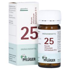 BIOCHEMIE Pflüger 25 Aurum chlorat.natron.D 6 Tab. (PZN 06327328)