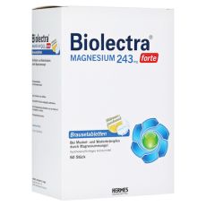 BIOLECTRA Magnesium 243 forte Zitrone Brausetabl. (PZN 06716372)