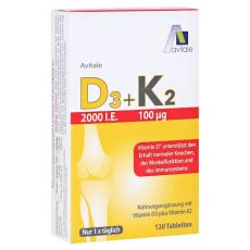 Vitamin D3+K2 2000 I.E. (PZN 15205937)