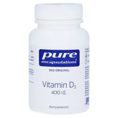 PURE ENCAPSULATIONS Vitamin D3 400 I.E. Kapseln (PZN 05455538)