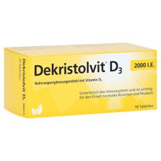 Dekristolvit D3 2.000 I.E. Tabletten (PZN 10818569)