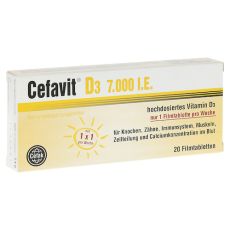 CEFAVIT D3 7.000 I.E. Filmtabletten (PZN 12347737)