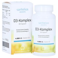 SANHELIOS Vitamin D3 Sonnenvitamin-Komplex mit K2 (PZN 15242909)