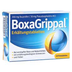 BoxaGrippal Erkältungstabletten 200mg/30mg (PZN 12460445)