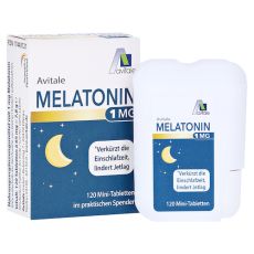 MELATONIN 1 mg Mini-Tabletten im Spender (PZN 17443121)