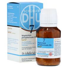 BIOCHEMIE DHU 7 Magnesium phosphoricum D 6 Tab.Ka. (PZN 06329221)