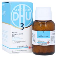 BIOCHEMIE DHU 3 Ferrum phosphoricum D 12 Tabletten (PZN 06584019)