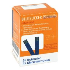 GLUCO TEST Blutzuckerteststreifen (PZN 05109546)