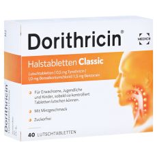 Dorithricin Halstabletten Classic 0,5mg/1,0mg/1,5mg (PZN 07727946)