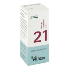 BIOCHEMIE Pflüger 21 Zincum chloratum D 6 Tabl. (PZN 06322733)