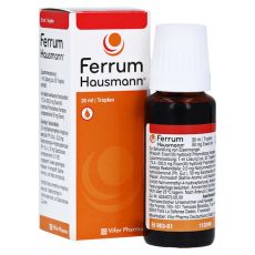 Ferrum Hausmann 50mg Eisen/ml Lösung (PZN 02190861)