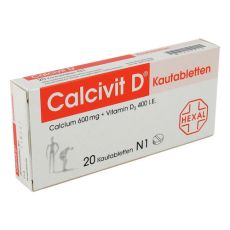 Calcivit D 600mg/400 I.E. (PZN 01364810)