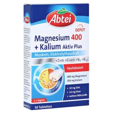 Abtei Magnesium+kalium Depot Tabletten (PZN 08878067)