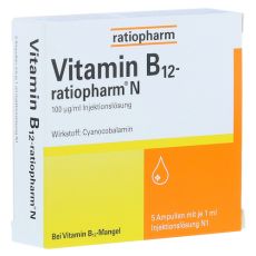 Vitamin B12 ratiopharm N Ampullen (PZN 07260796)