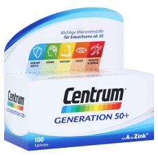 CENTRUM Generation 50+ A-Zink Tabletten (PZN 15581540)
