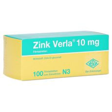 Zink Verla 10mg (PZN 08912195)