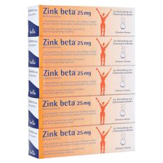 Zink beta 25mg (PZN 08653486)